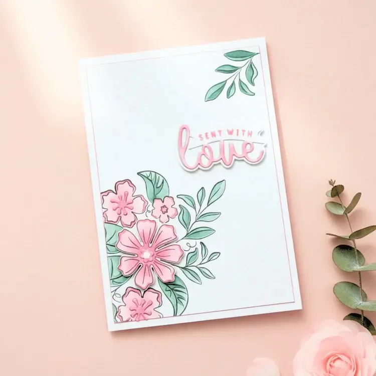 LISA HORTON CRAFTS LISA HORTON CRAFTS PERFECT POSIE LAYERING STENCILS