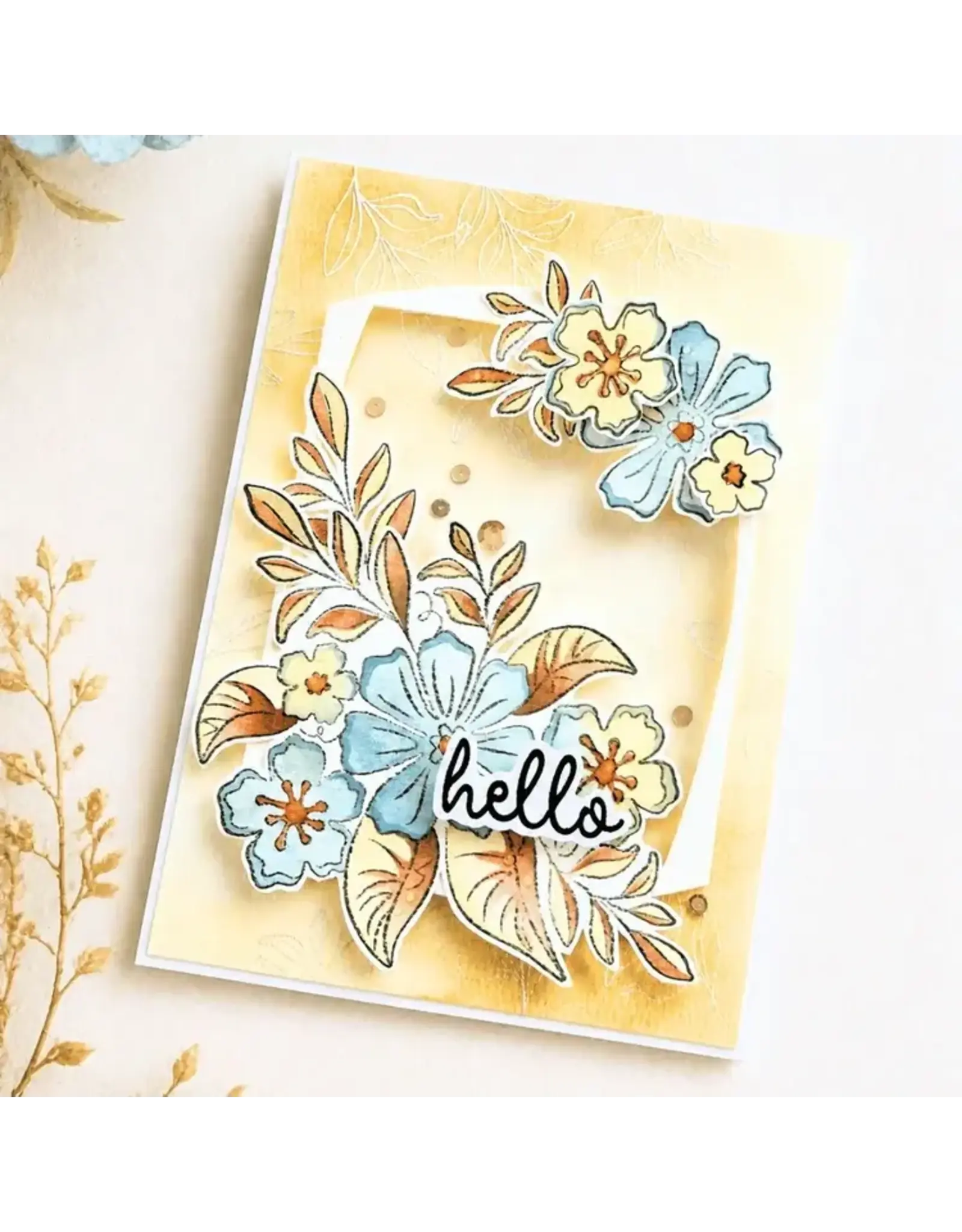 LISA HORTON CRAFTS LISA HORTON CRAFTS PERFECT POSIE LAYERING STENCILS