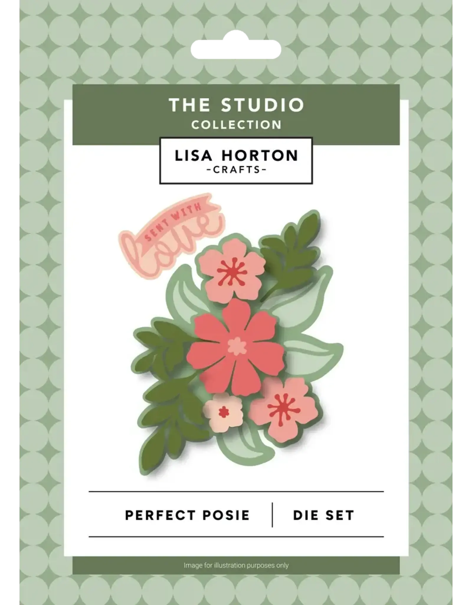LISA HORTON CRAFTS LISA HORTON CRAFTS PERFECT POSIE MAIN DIE SET