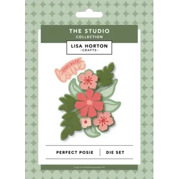 LISA HORTON CRAFTS LISA HORTON CRAFTS BOUQUET PARFAIT PRINCIPALE ENSEMBLE DE MATRICES DE DÉCOUPE