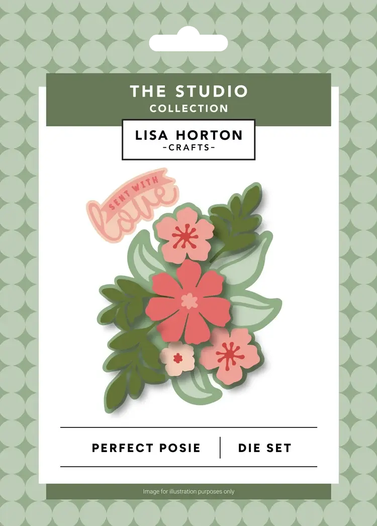 LISA HORTON CRAFTS LISA HORTON CRAFTS PERFECT POSIE MAIN DIE SET