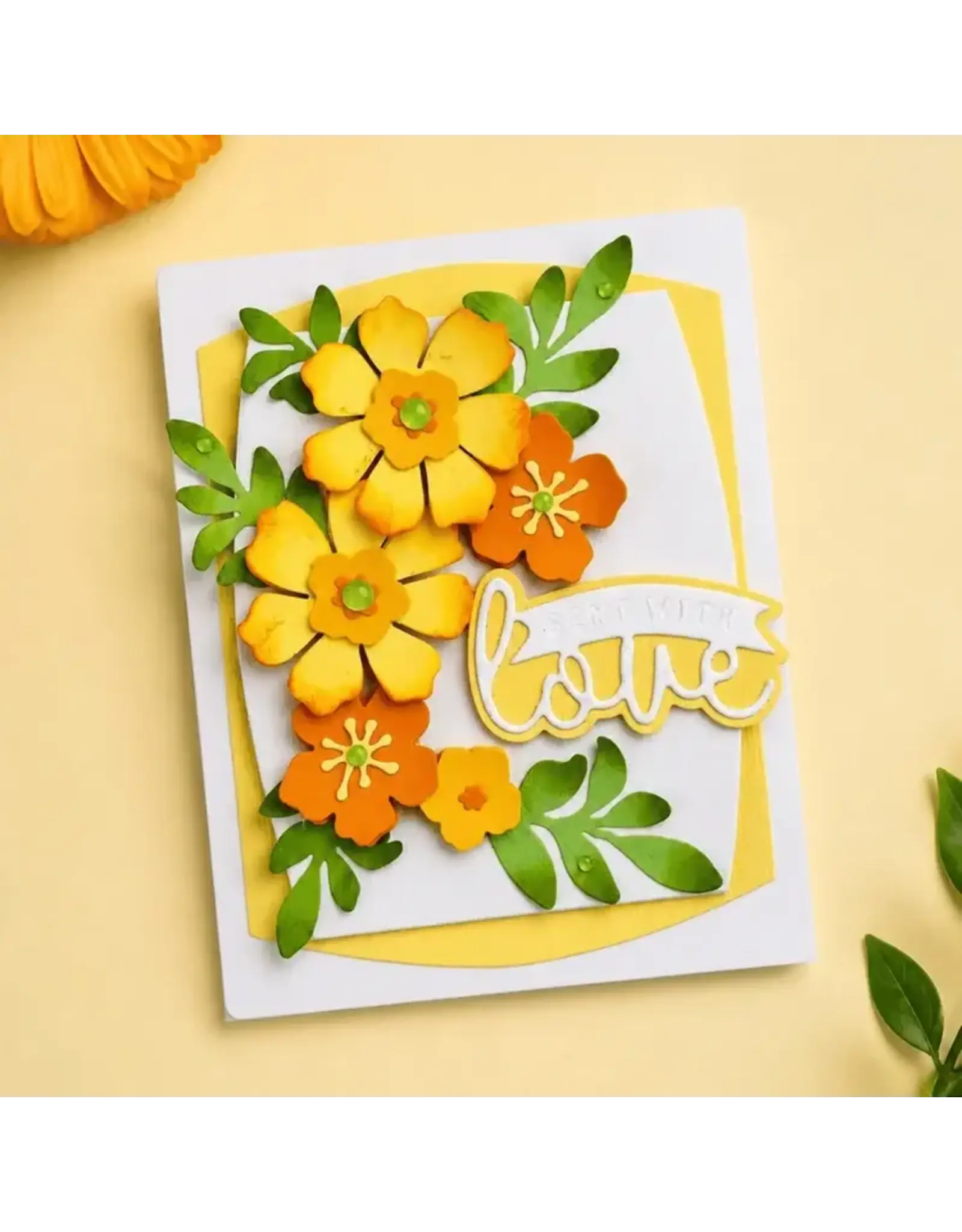 LISA HORTON CRAFTS LISA HORTON CRAFTS PERFECT POSIE MAIN DIE SET