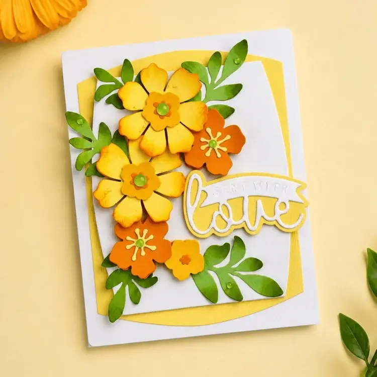 LISA HORTON CRAFTS LISA HORTON CRAFTS PERFECT POSIE MAIN DIE SET