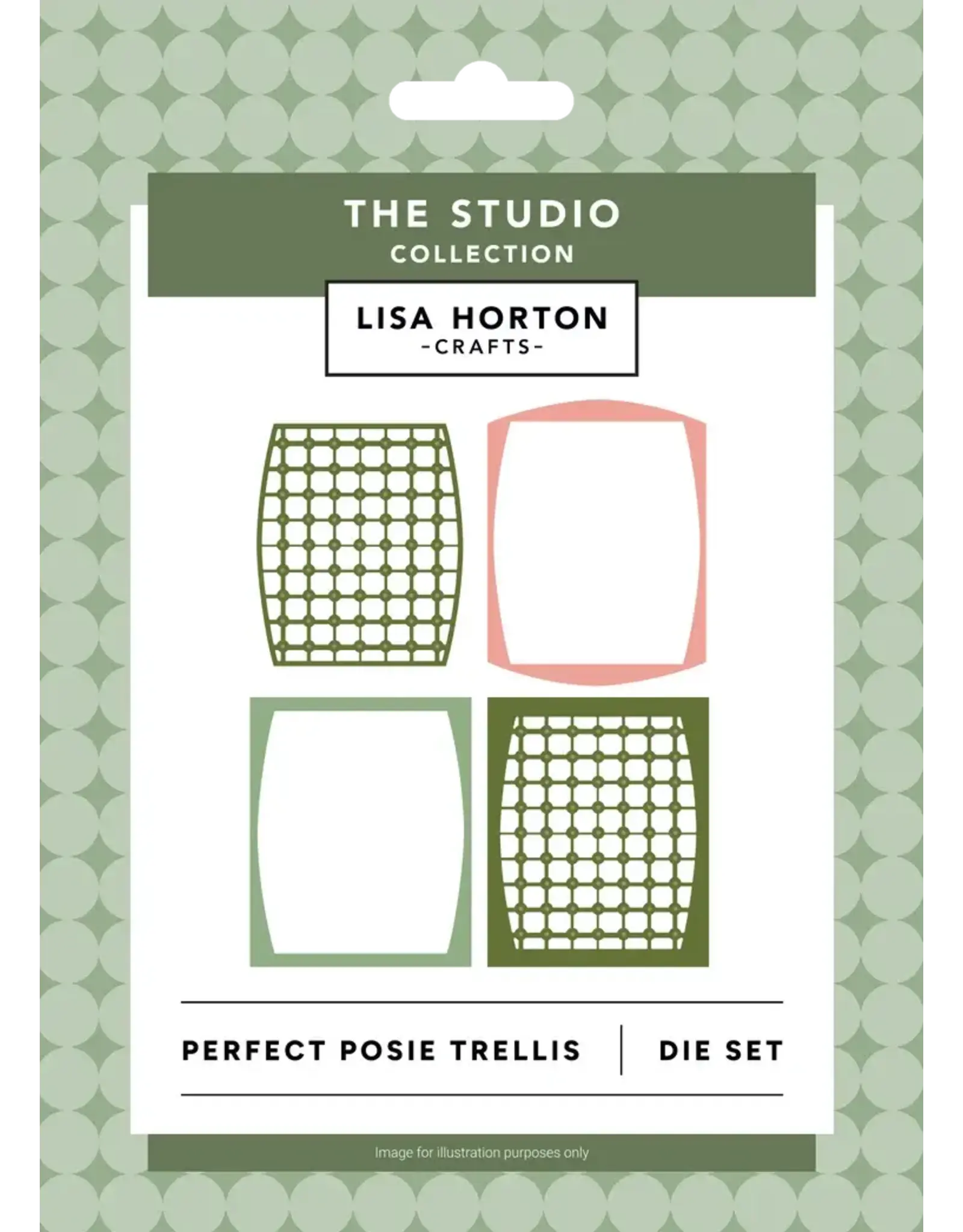 LISA HORTON CRAFTS LISA HORTON CRAFTS PERFECT POSIE TRELLIS DIE SET