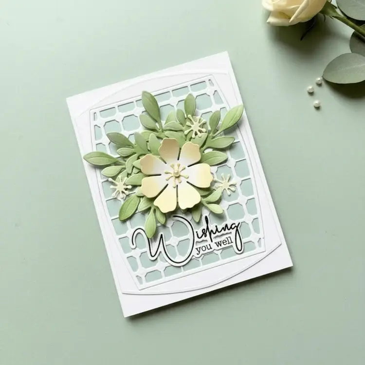 LISA HORTON CRAFTS LISA HORTON CRAFTS PERFECT POSIE TRELLIS DIE SET