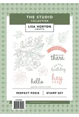 LISA HORTON CRAFTS LISA HORTON CRAFTS PERFECT POSIE CLEAR STAMP SET