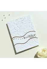 LISA HORTON CRAFTS LISA HORTON CRAFTS PERFECT POSIE 5x7 3D EMBOSSING FOLDER
