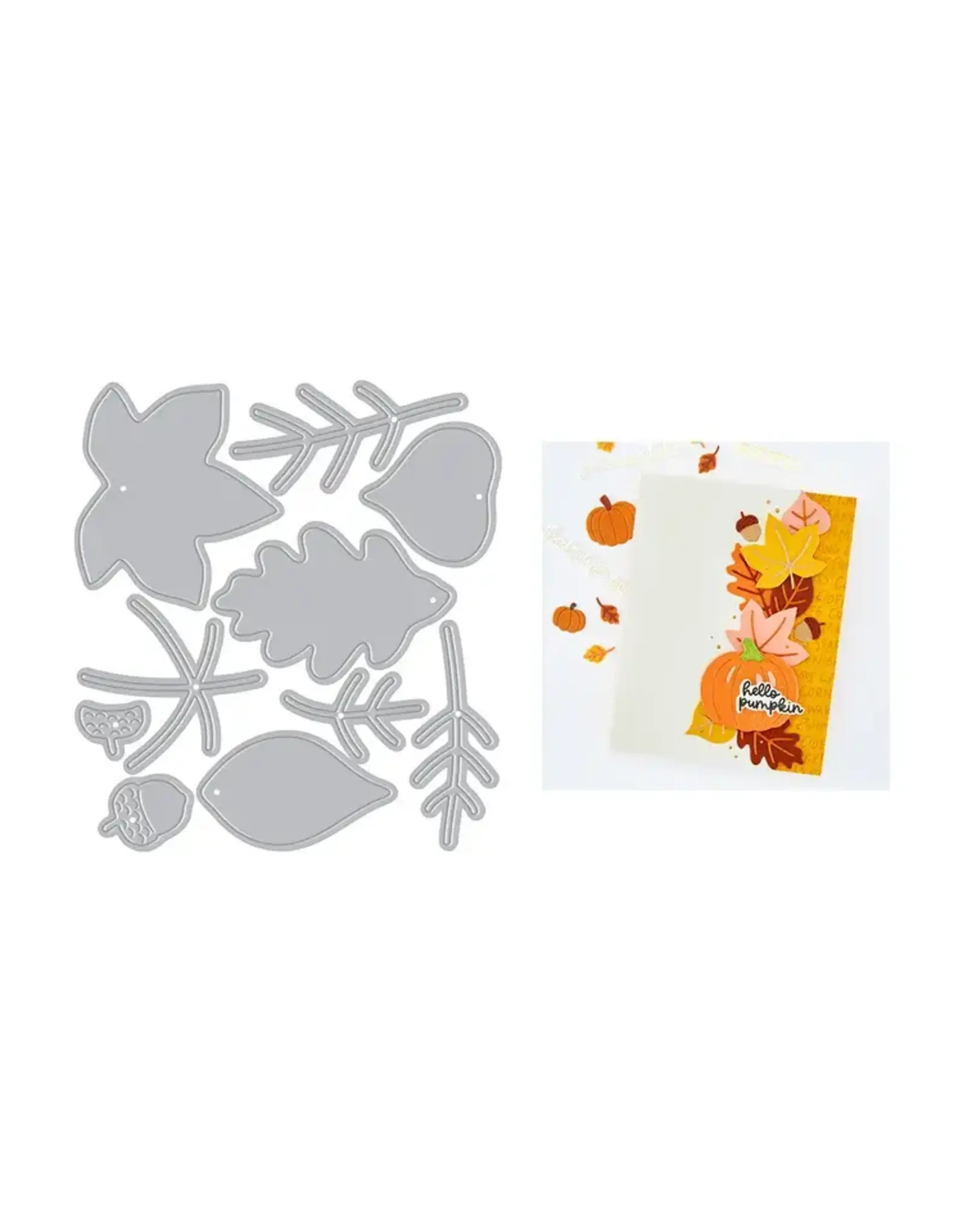 HERO ARTS HERO ARTS LOVELY LITTLE LEAVES DIE SET