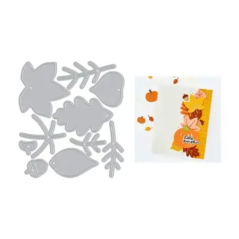 HERO ARTS HERO ARTS JOLIES PETITES FEUILLES ENSEMBLE DE MATRICES DE DÉCOUPE