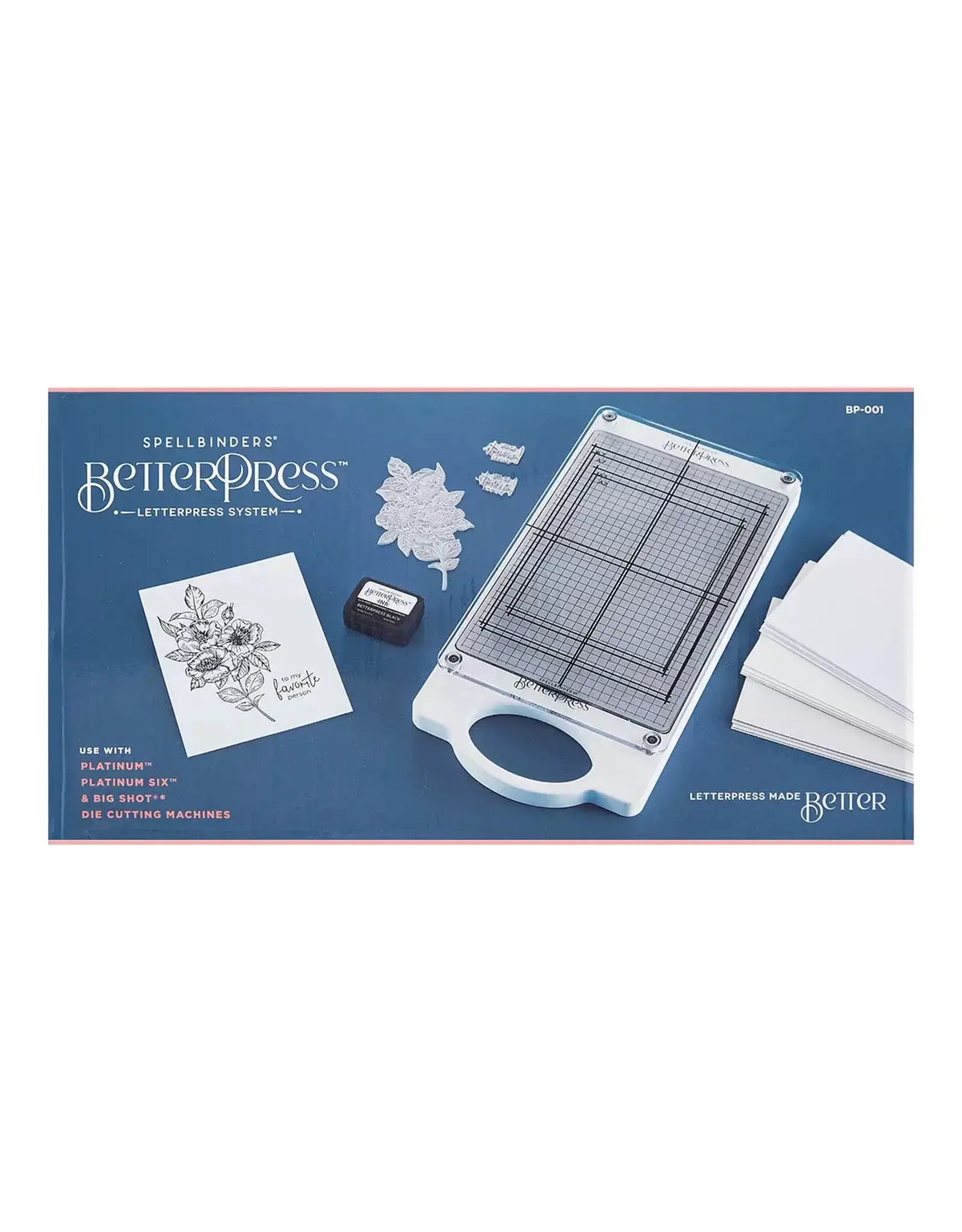 SPELLBINDERS SPELLBINDERS BETTERPRESS KIT