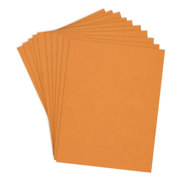 SPELLBINDERS SPELLBINDERS CARROT COLORWHEEL CARDSTOCK 8.5x11 10/PK
