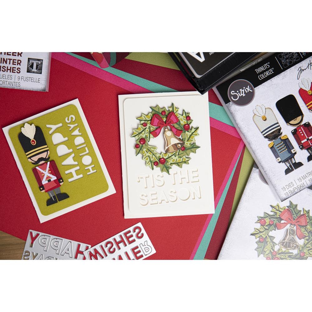 SIZZIX SIZZIX TIM HOLTZ THINLITS HARVEY DIE SET