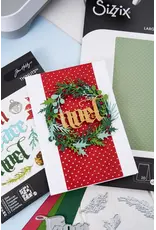SIZZIX SIZZIX TIM HOLTZ 2D TEXTURE FADES VAULT DOTS LARGE A5 EMBOSSING FOLDER