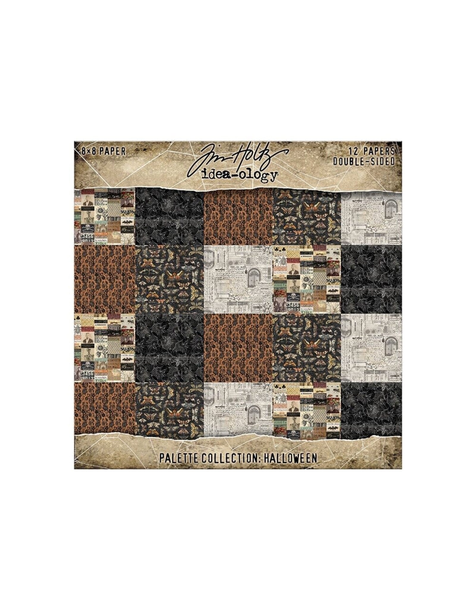 ADVANTUS TIM HOLTZ IDEA-OLOGY PALETTE COLLECTION HALLOWEEN 8x8 PAPIER CARTONNÉ