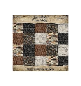 ADVANTUS TIM HOLTZ IDEA-OLOGY PALETTE COLLECTION HALLOWEEN 8x8 DOUBLE SIDED CARDSTOCK