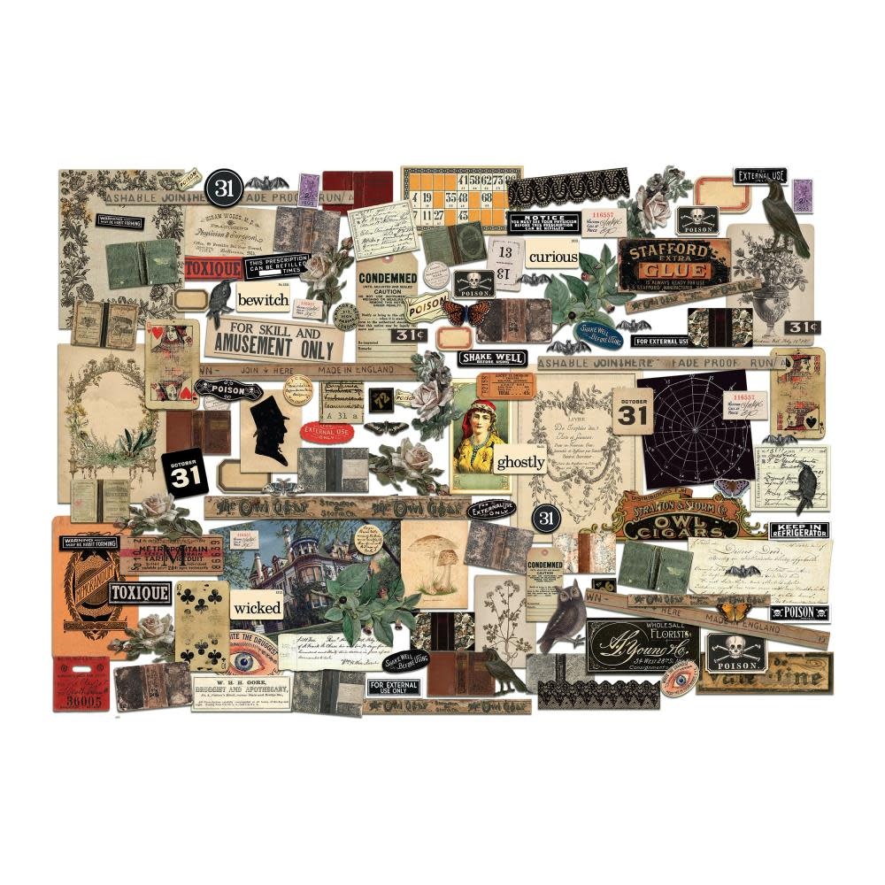 ADVANTUS TIM HOLTZ IDEA-OLOGY HALLOWEEN 2025 EPHEMERA PACK 137/PK