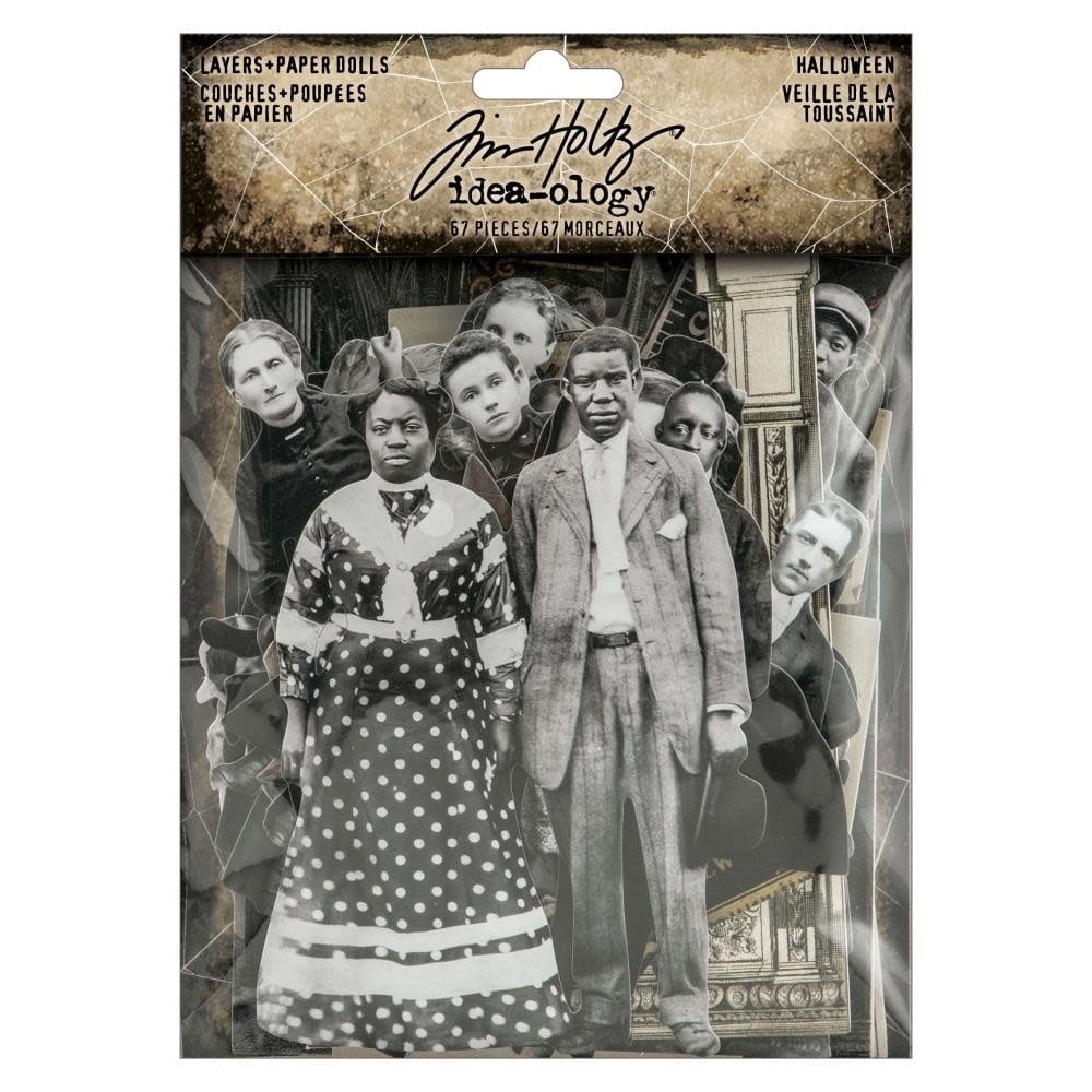 ADVANTUS TIM HOLTZ IDEA-OLOGY HALLOWEEN 2025 LAYERS + PAPER DOLLS 67/PK