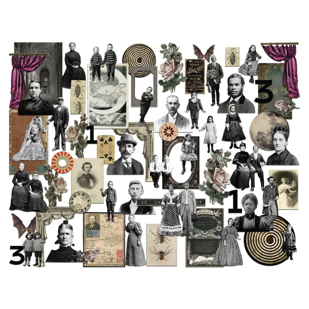 ADVANTUS TIM HOLTZ IDEA-OLOGY HALLOWEEN 2025 LAYERS + PAPER DOLLS 67/PK