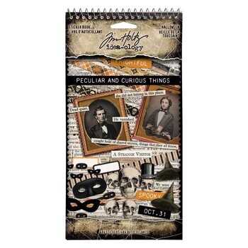 ADVANTUS TIM HOLTZ IDEA-OLOGY HALLOWEEN PECULIAR AND CURIOUS THINGS STICKER BOOK