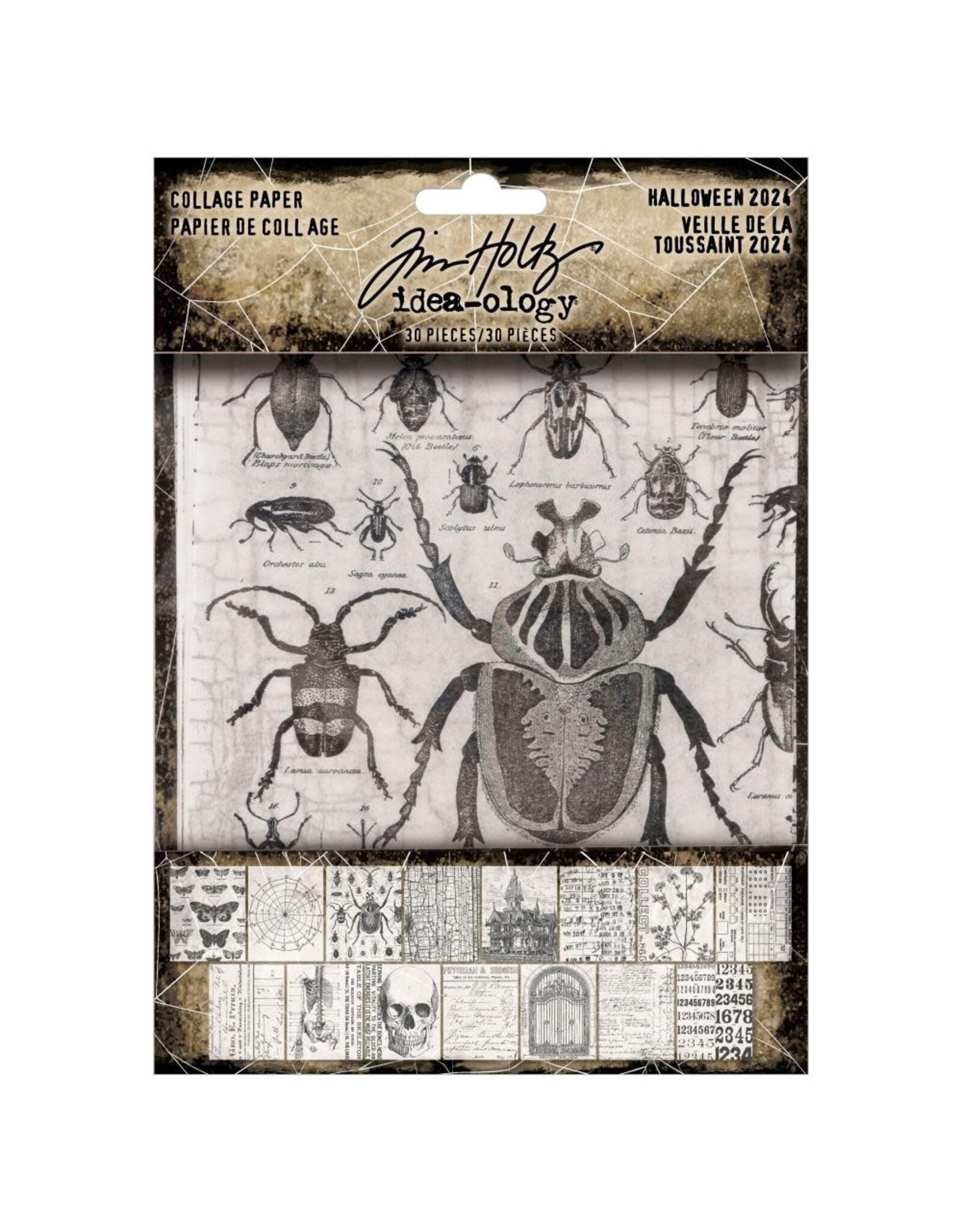 ADVANTUS TIM HOLTZ IDEA-OLOGY HALLOWEEN 2024 COLLAGE PAPER 30PC