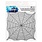 RANGER RANGER SIMON HURLEY SPIDERWEB 6x6 RUBBER BACKGROUND STAMP