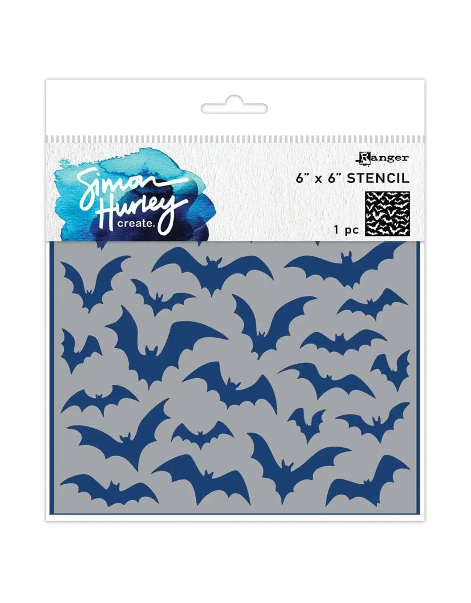 RANGER RANGER SIMON HURLEY BAT BRIGADE 6x6 STENCIL