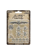 ADVANTUS TIM HOLTZ IDEA-OLOGY HALLOWEEN ORNEMENTS MÉTALLIQUES 12/PK