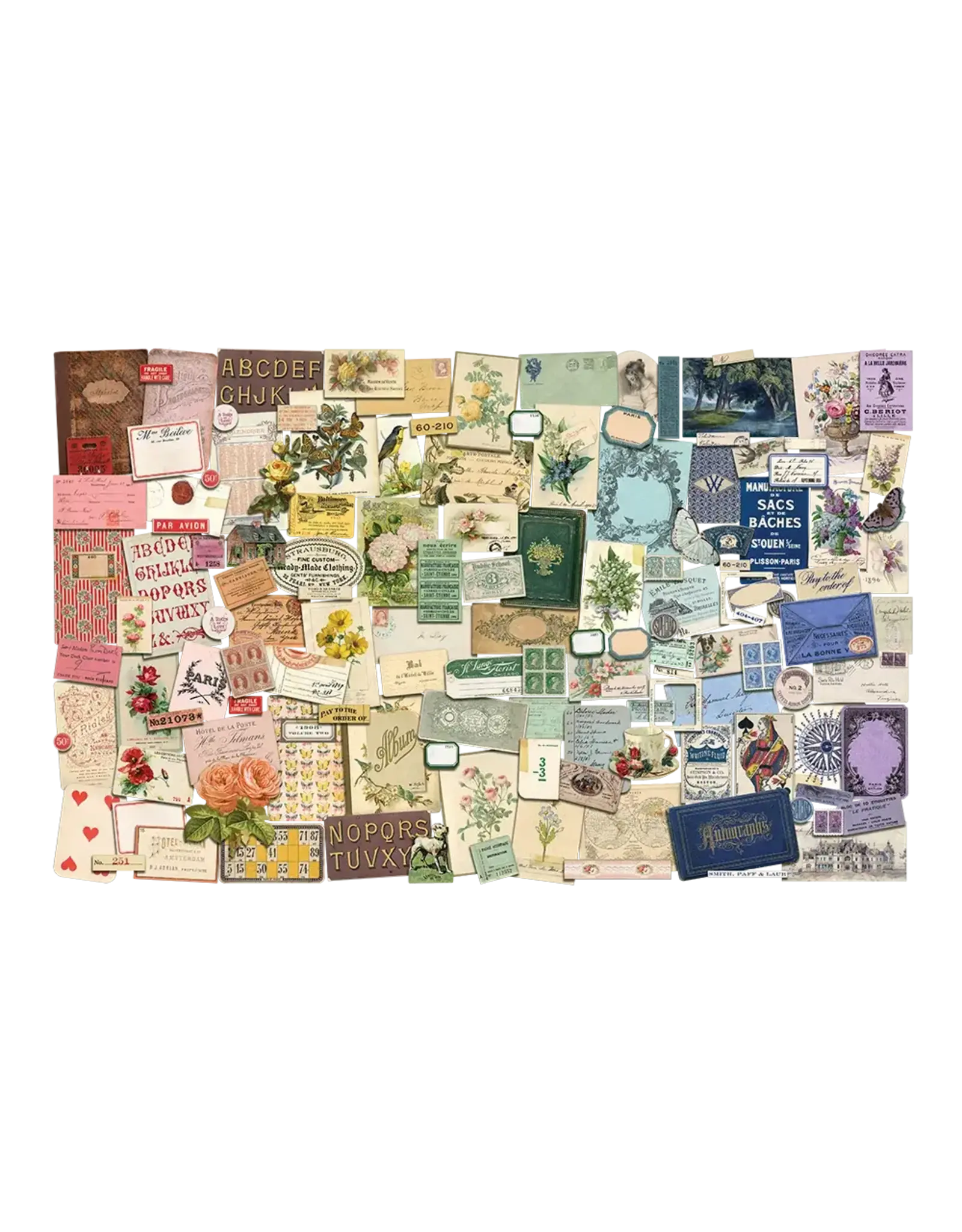 ADVANTUS TIM HOLTZ IDEA-OLOGY PALETTE EPHEMERA SNIPPETS PACK 135/PK