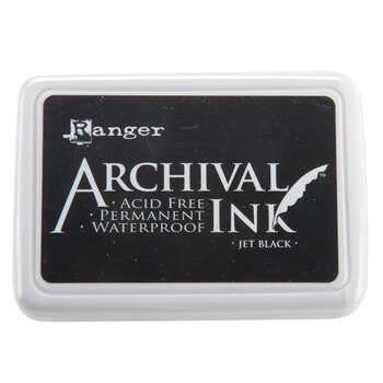 RANGER RANGER ARCHIVAL INK PAD JET BLACK
