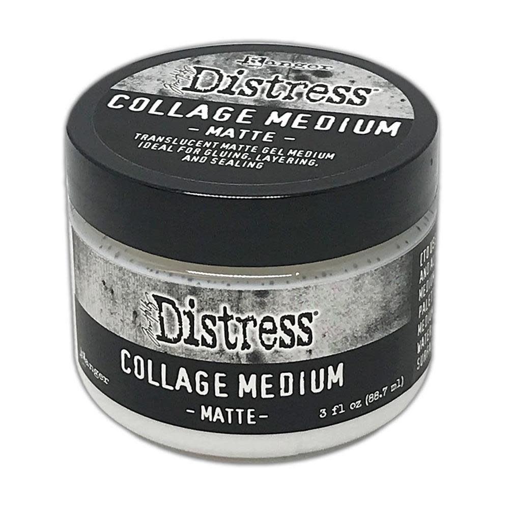 RANGER TIM HOLTZ DISTRESS MATTE COLLAGE MEDIUM  3oz