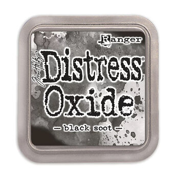 RANGER TIM HOLTZ DISTRESS OXIDE INK PAD BLACK SOOT