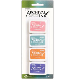 RANGER WENDY VECCHI ARCHIVAL MINI TAMPON ENCREUR PAQUET #3 4PK