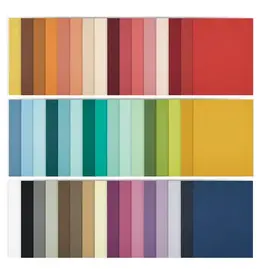 SPELLBINDERS SPELLBINDERS FULL 48 COLORWHEEL CARDSTOCK PACK 8.5x11
