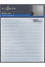 ALTENEW ALTENEW WINDOW SLATS GEOMETRIC 3D EMBOSSING FOLDER