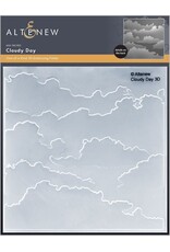 ALTENEW ALTENEW CLOUDY DAY ONE OF A KIND 3D EMBOSSING FOLDER