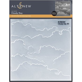 ALTENEW ALTENEW JOURNÉE NUAGEUSE DOSSIER À GAUFRAGE 3D