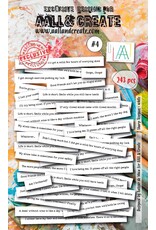 AALL & CREATE AALL & CREATE AUTOUR DE MWA #4 LANGUES ACÉRÉES BLANC DÉCOUPÉES 243/PK
