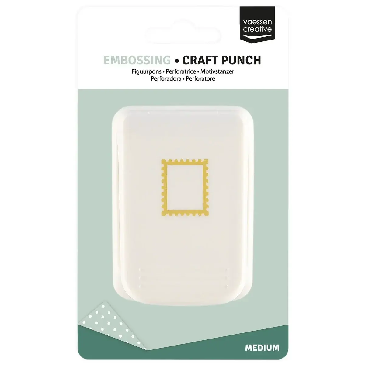 VAESSEN CREATIVE VAESSEN CREATIVE POSTAGE STAMP MEDIUM EMBOSSING CRAFT PUNCH