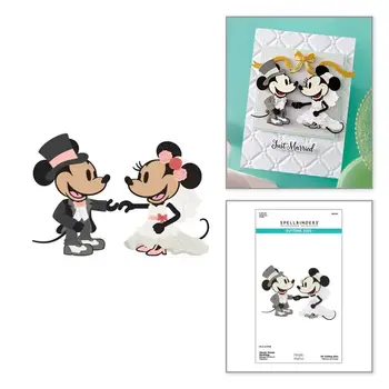 SPELLBINDERS SPELLBINDERS CLASSIC MOUSE WEDDING DIE SET
