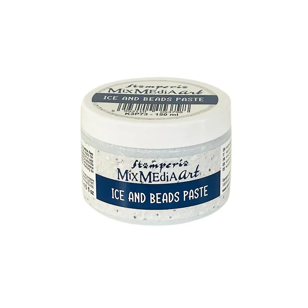 STAMPERIA STAMPERIA ICE AND BEADS PASTE 150ml