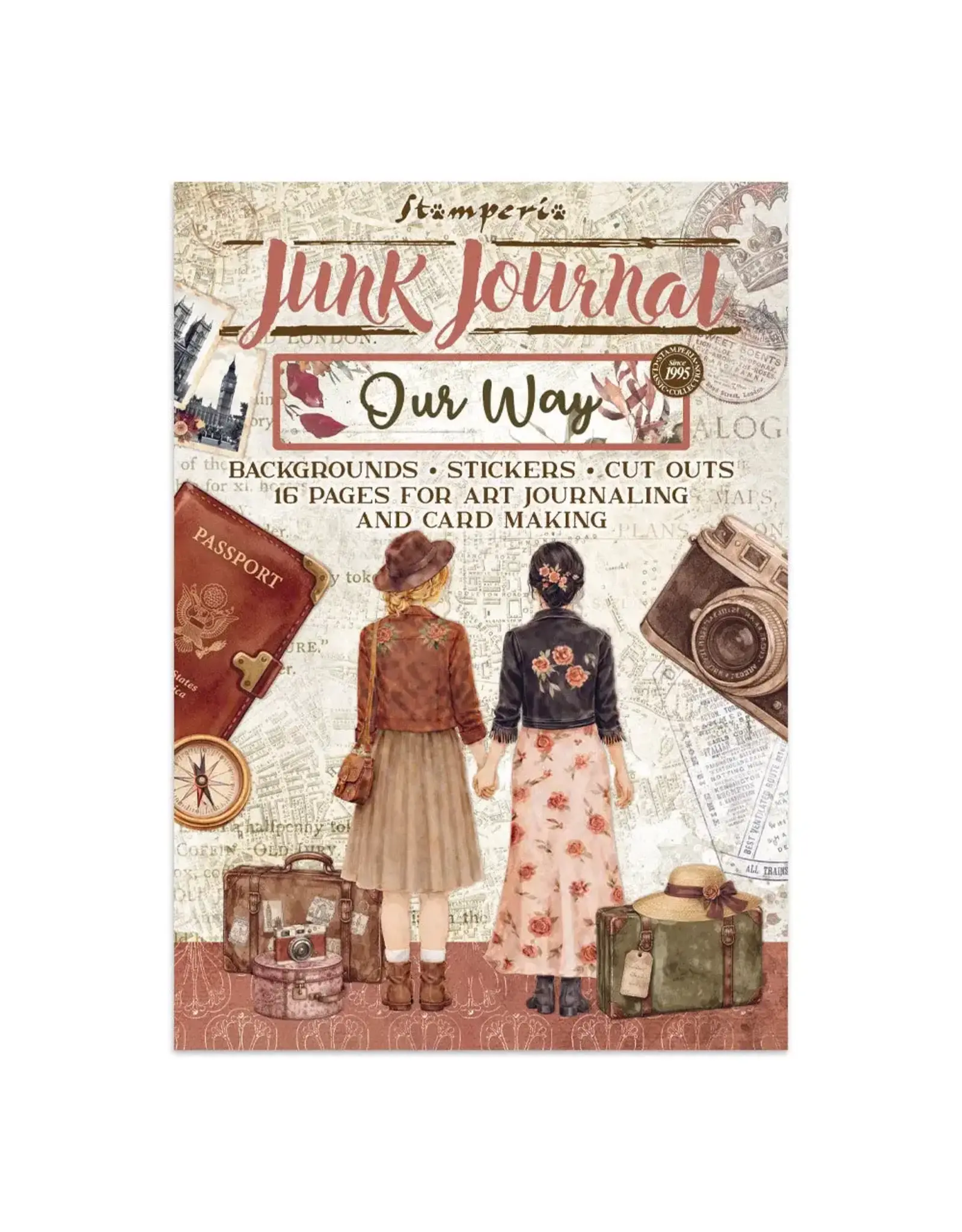 STAMPERIA STAMPERIA OUR WAY JUNK JOURNAL