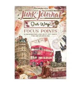 STAMPERIA STAMPERIA OUR WAY A5 FOCUS POINTS JUNK JOURNAL