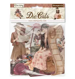 STAMPERIA STAMPERIA OUR WAY CHIPBOARD DIE CUTS