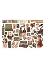 STAMPERIA STAMPERIA OUR WAY EPHEMERA ADHESIVE PAPER CUT OUTS