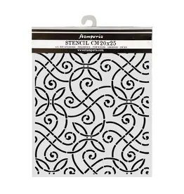 STAMPERIA STAMPERIA OUR WAY MOTIF ARTISTIQUE 20x25cm POCHOIR