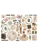 STAMPERIA STAMPERIA FLOWERS AND POEMS CHIPBOARD DIE CUTS