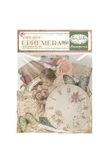 STAMPERIA STAMPERIA FLOWERS AND POEMS EPHEMERA ADHESIVE PAPER CUT OUTS
