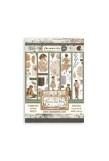 STAMPERIA STAMPERIA FLOWERS AND POEMS A5 WASHI PAD