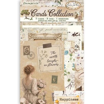 STAMPERIA STAMPERIA FLOWERS AND POEMS CARDS COLLECTION
