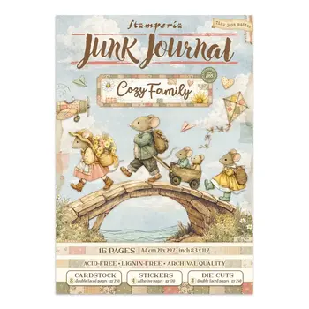 STAMPERIA STAMPERIA COZY FAMILY JUNK JOURNAL